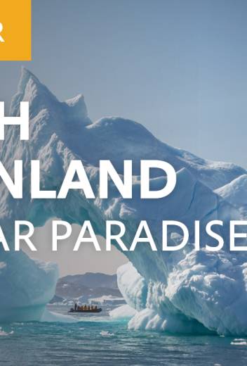 “South Greenland – Polar Paradise” with Glaciologists Dr. Michael Hambrey & Dr. Colin Souness