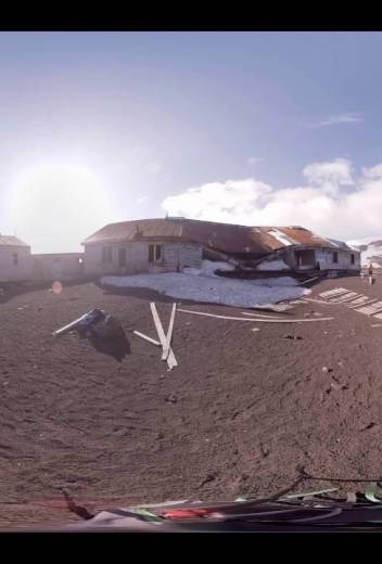 Antarctica: Historian Damien Sanders talks whaling history at Deception Island, Antarctica