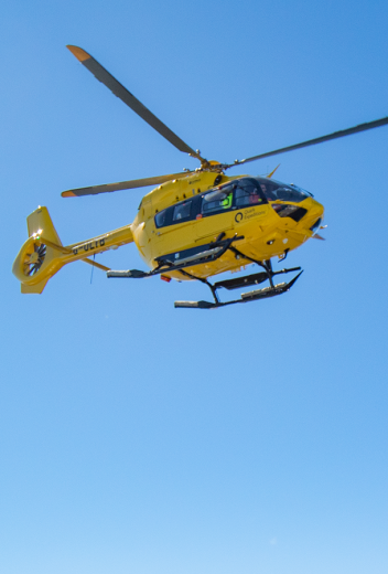Helicopter flightseeing