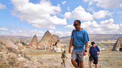 Walking in Cappadocia