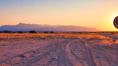 Road to Brandberg, Namibia