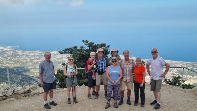 Walking in North Cyprus