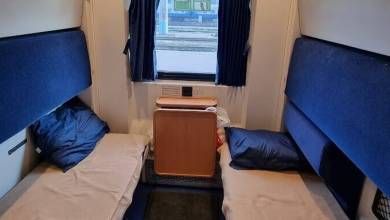 Sleeper train from Tashkent to Almaty