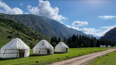 Djety Oguz Yurt Camp, Kyrgyzstan