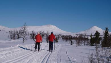 Cross-Country Skiing in Venabu