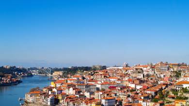 Panorama of Porto, Portugal