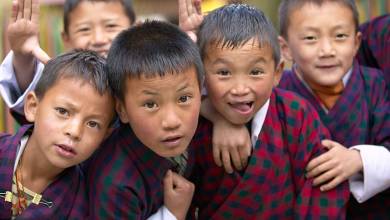 Children in Bhutan