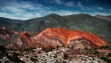 The seven coulours mountain, Argentina
