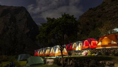 Glamping on the Inca Trail