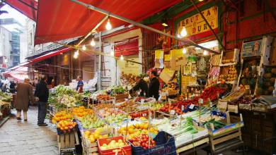 Sicily market stall