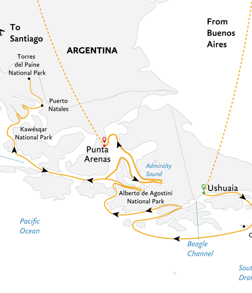 Essential Patagonia: Chilean Fjords and Torres del Paine
