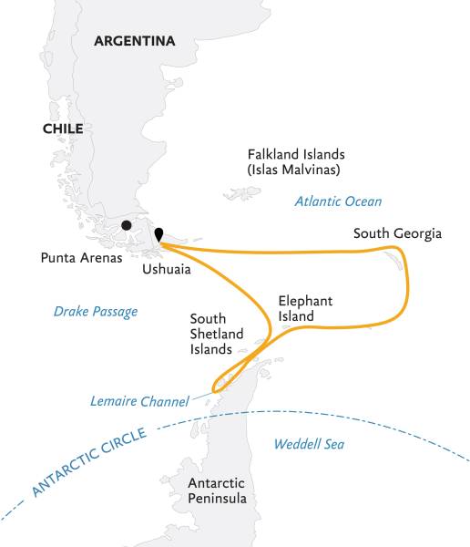 South Georgia and Antarctic Peninsula: Penguin Safari