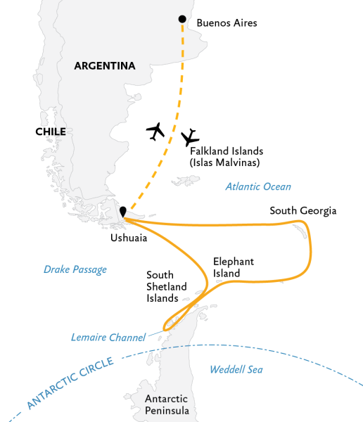 South Georgia and Antarctic Peninsula: Penguin Safari