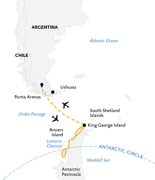 Antarctic Express: Crossing the Circle