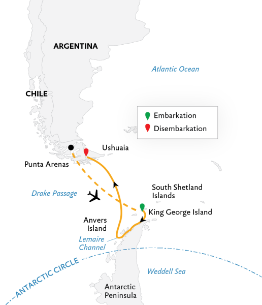 Antarctic Express: Fly South, Sail North
