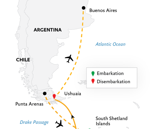 Antarctic Express: Fly South, Sail North