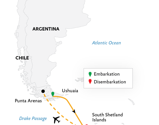Antarctic Express: Sail South, Fly North
