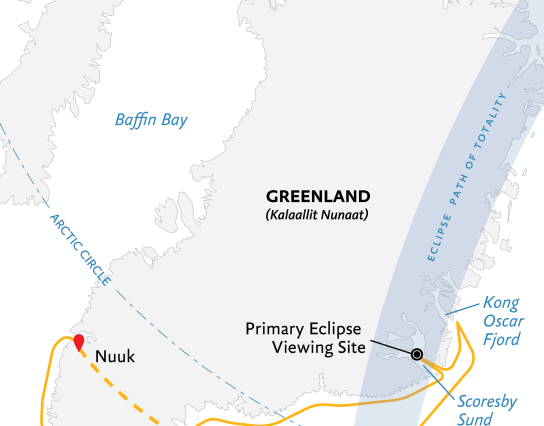 Iceland to Greenland: Total Solar Eclipse, 17 Days