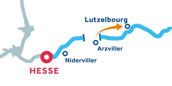 Arzviller > Lutzelbourg