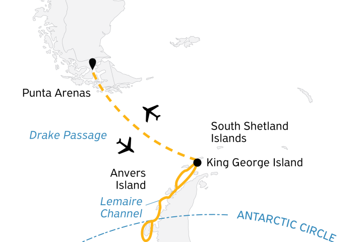 Antarctic Express: Crossing the Circle