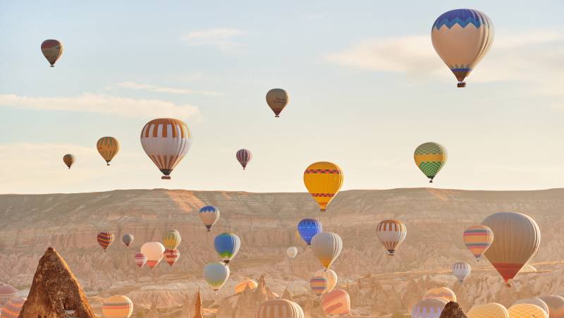 Walking in Cappadocia