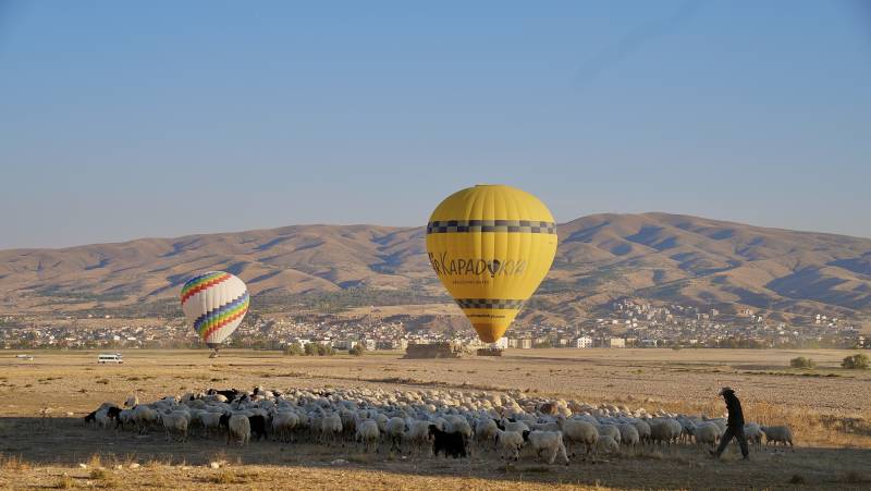Walking in Cappadocia