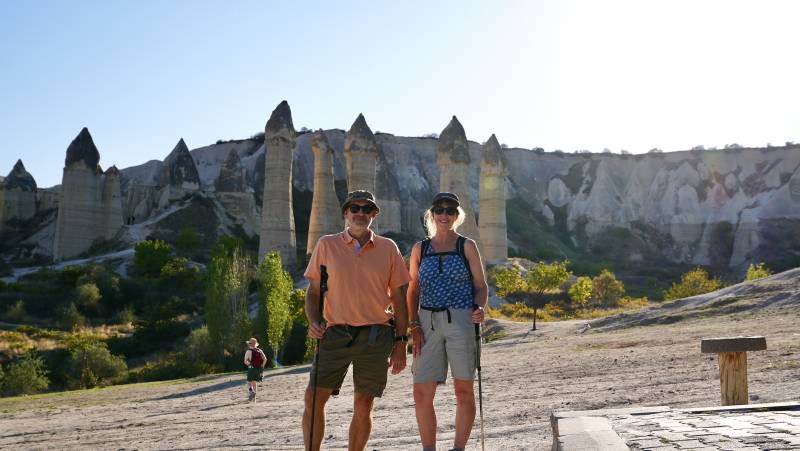 Walking in Cappadocia