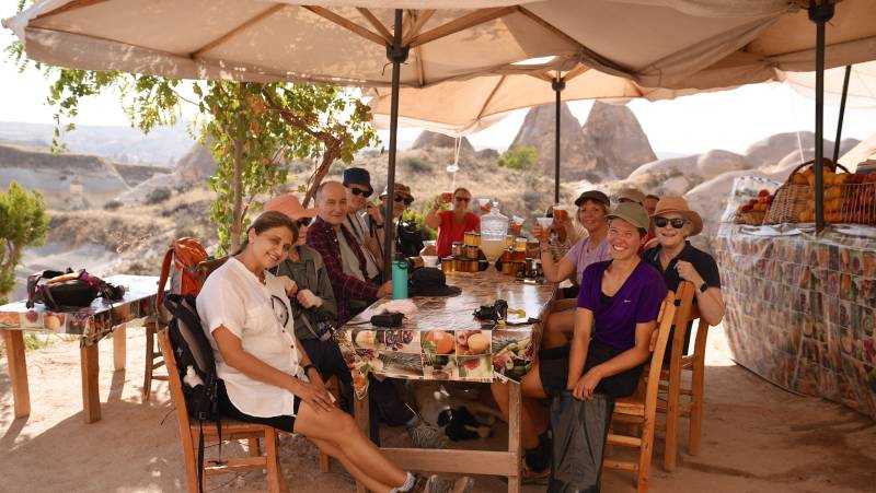 Walking in Cappadocia