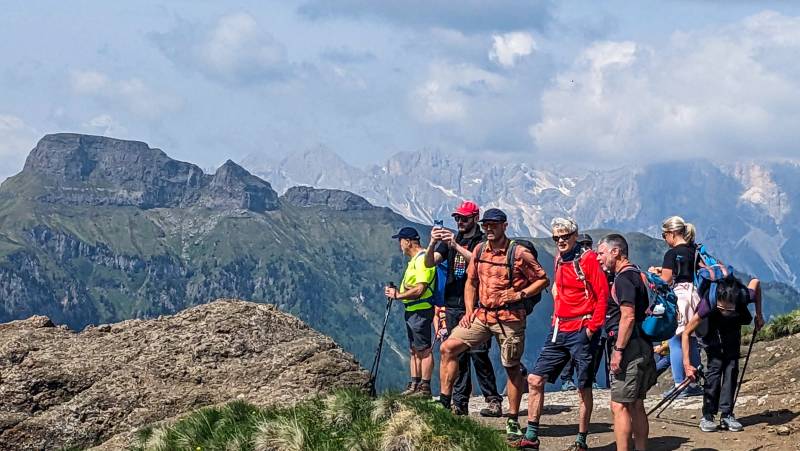 Hiking the Dolomites