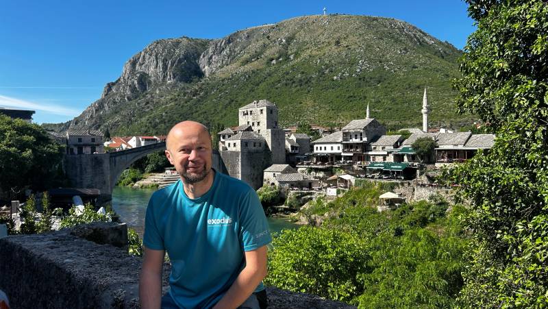 Leader Samer in Mostar