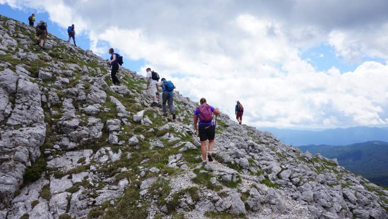 Walking the Slovenian Alps