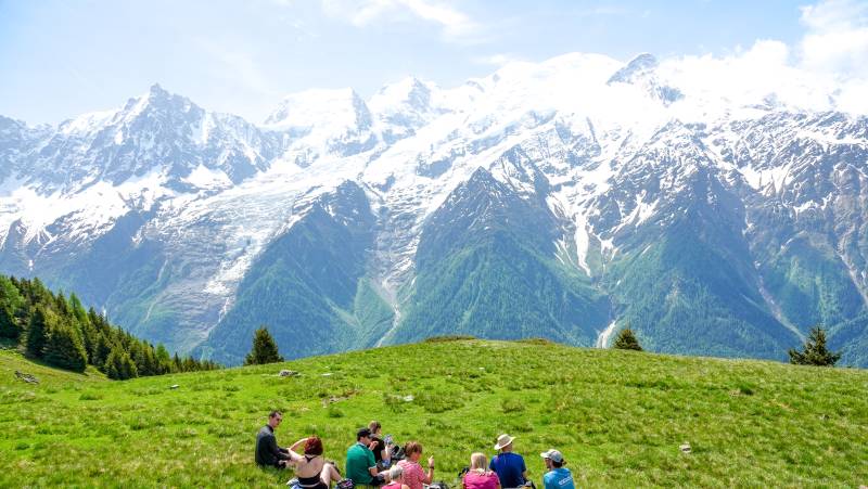 Mont Blanc Family Hiking Adventure