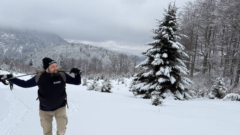 Transylvania Winter Walk & Snowshoe