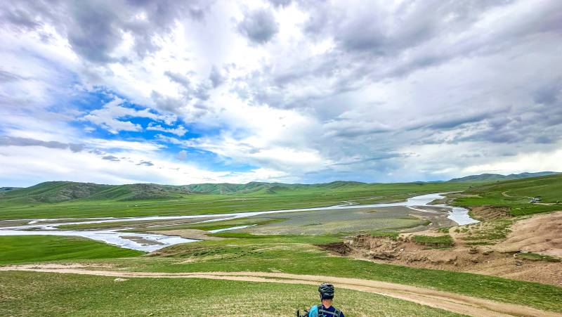 Cycling in Mongolia