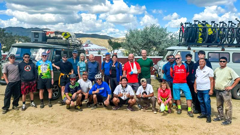 Cycling in Mongolia