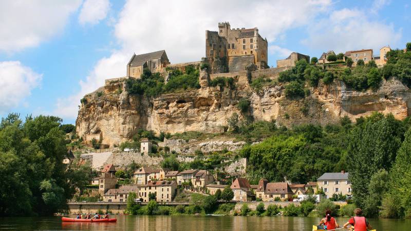 Canoeing on the Dordogne
