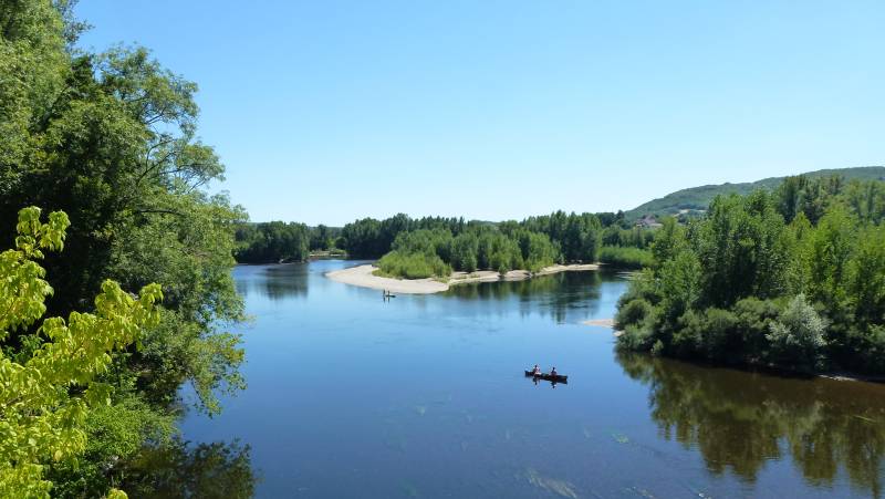 Canoeing on the Dordogne