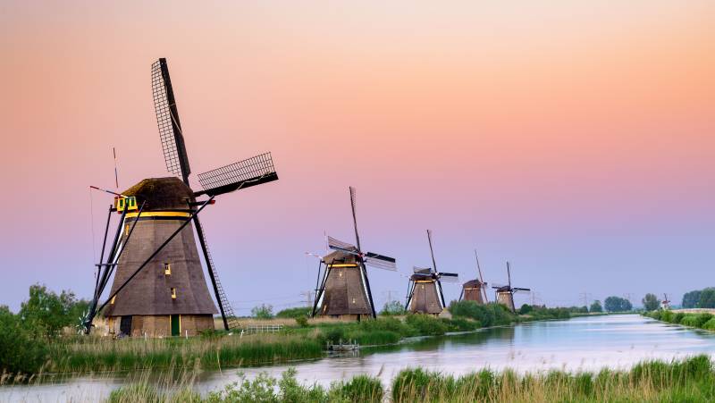 Cycling from Bruges to Amsterdam