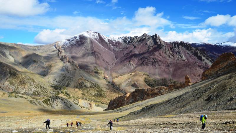 Trekking amidst the Ladakhi Himalaya