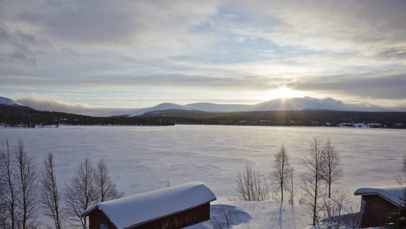 Cross-Country Skiing in Lapland