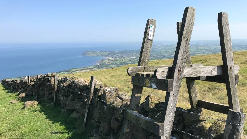 Walking the Antrim Coast
