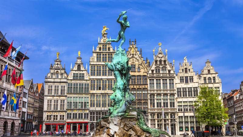 Antwerp grand place