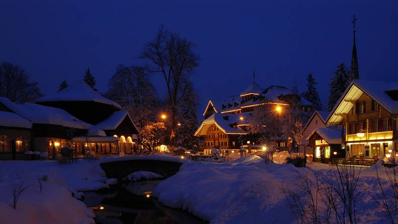 Cross-country Skiing in Kandersteg
