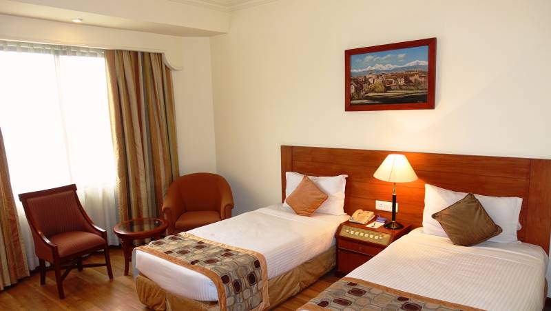 TWIN ROOM KATHMANDU HOTEL ROYAL SINGI NEPAL
