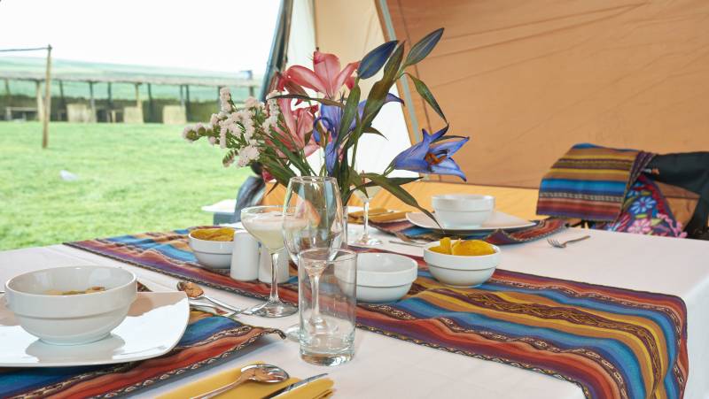 Glamping on the Inca Trail