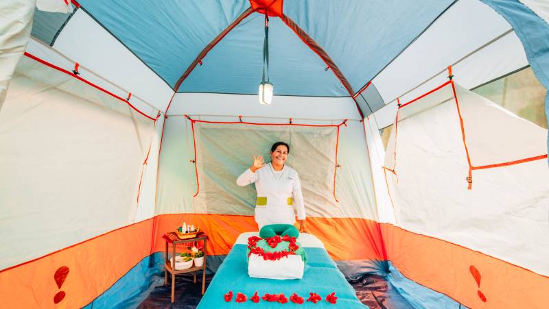 Glamping on the Inca Trail