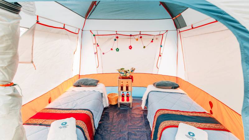Glamping on the Inca Trail