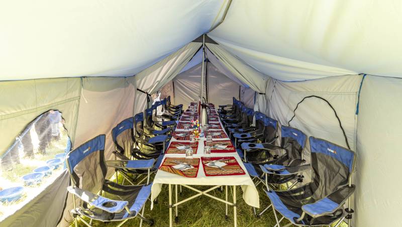 Glamping on the Inca Trail