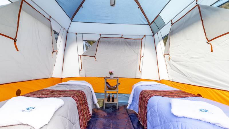 Glamping on the Inca Trail