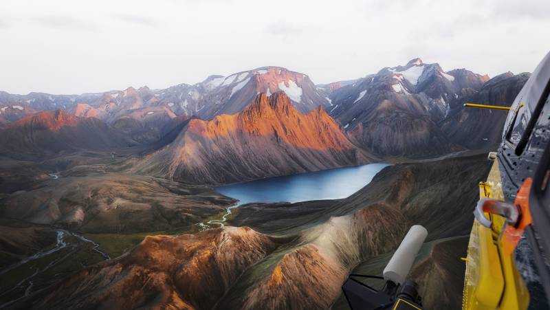 Iceland Circumnavigation: Helicopters, Glaciers and Volcanoes